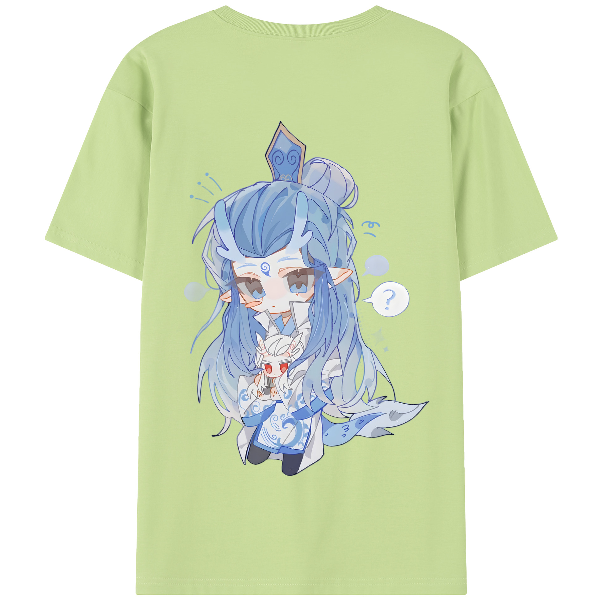 Ne Zha 2 ナタ 魔童の大暴れ 綿100％半袖Tシャツ（背面プリント）